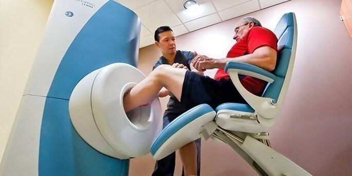 Resonancia magnética para la osteoartritis del tobillo