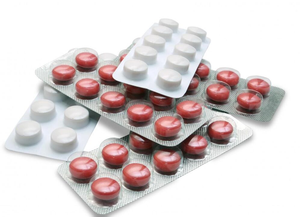 Tabletas para la osteocondrosis cervical. 